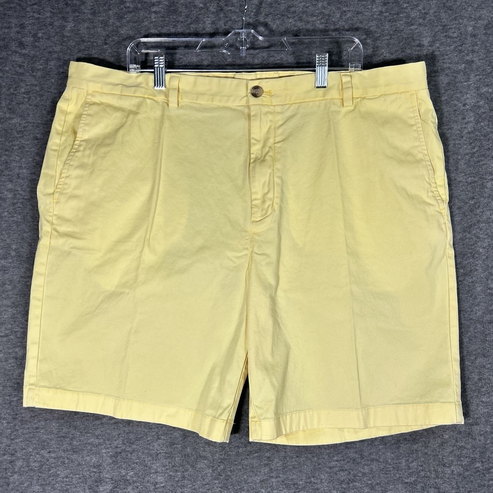 Vineyard Vines Breaker Shorts W 42 Yellow Zip 8" Inseam Classic‎